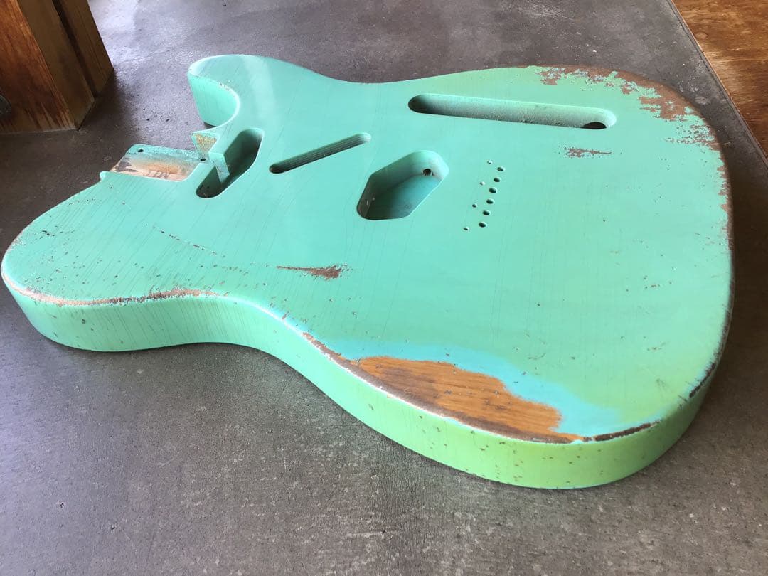 ギター MJT Vintage Aged Nitro Telecaster Body