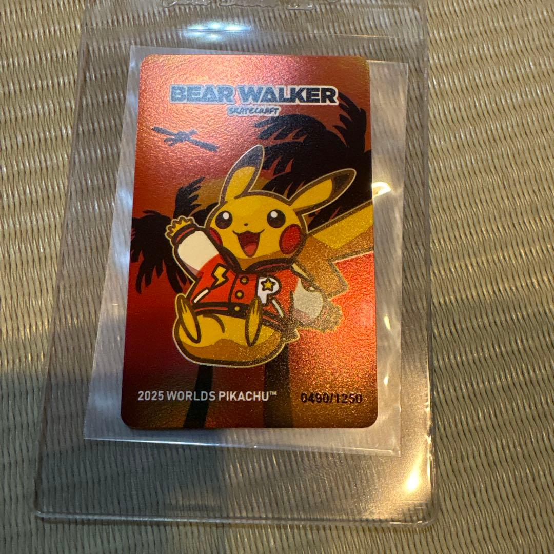 【早い者勝ち】アナハイムピカチュウ 限定シリアル付きギャランティカード　psa