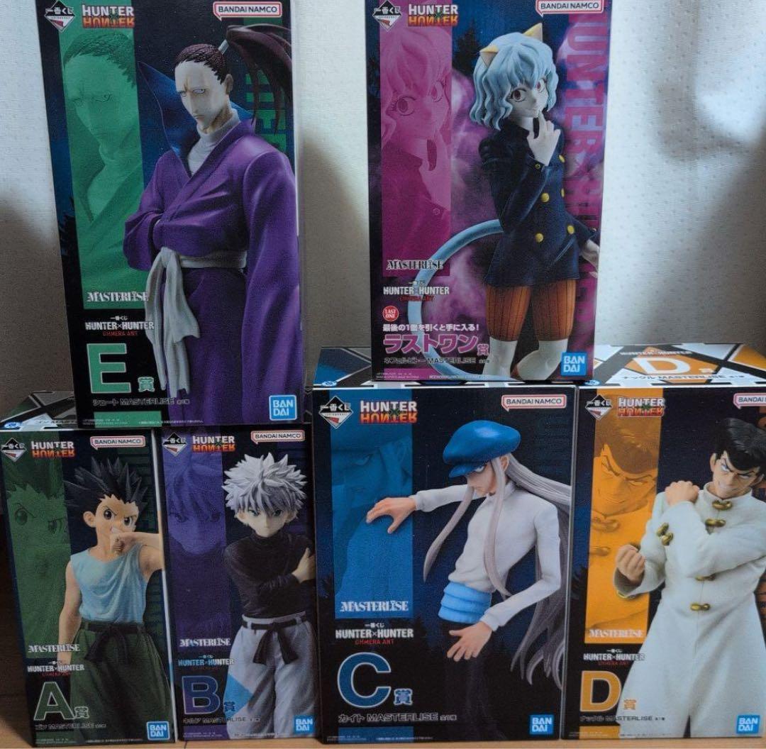【新品】HUNTER×HUNTER　一番くじ　フィギュア　コンプ