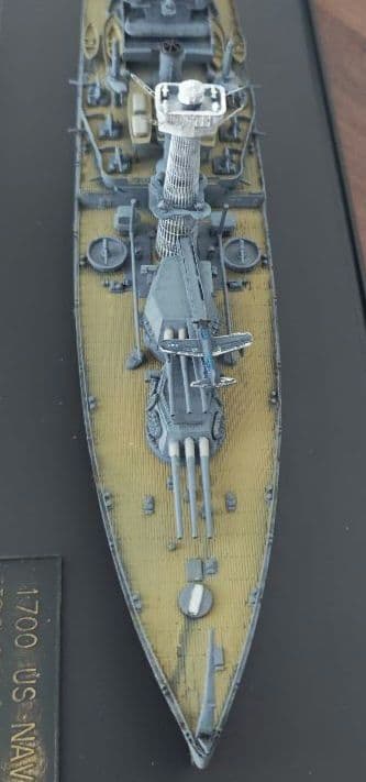 トランペッター 1/700 アメリカ海軍 BB-44 カリフォルニア 1941