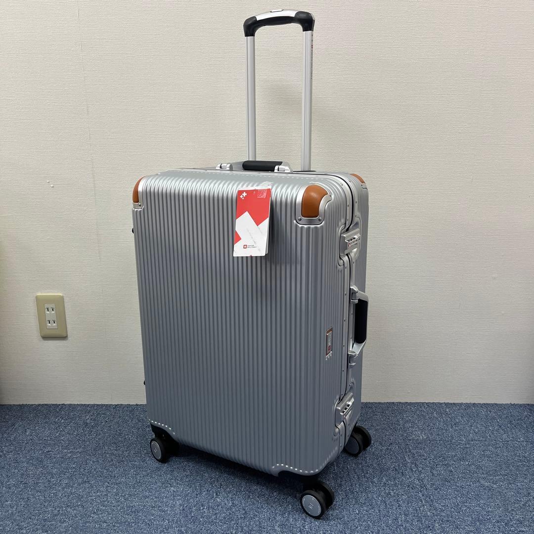 スイスミリタリー プレミアム Cタイプ キャリーケース 64L シルバー