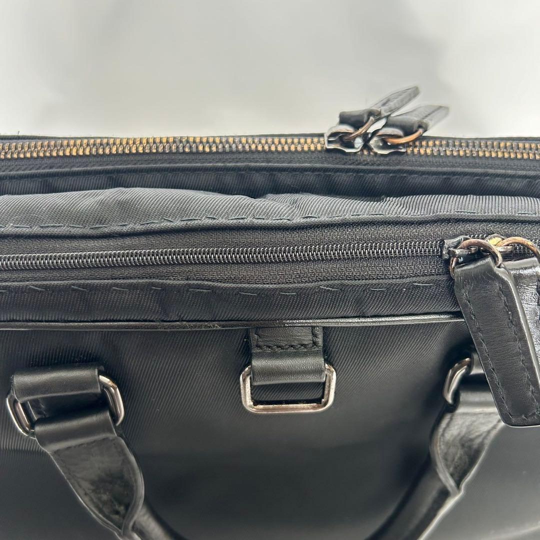 【訳あり美品】ブラックレーベル クレストブリッジ 3way ビジネスバッグ 黒