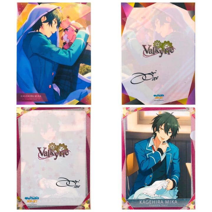 新品★あんスタ★Valkyrie【影片みか】クリアファイル★2点セット