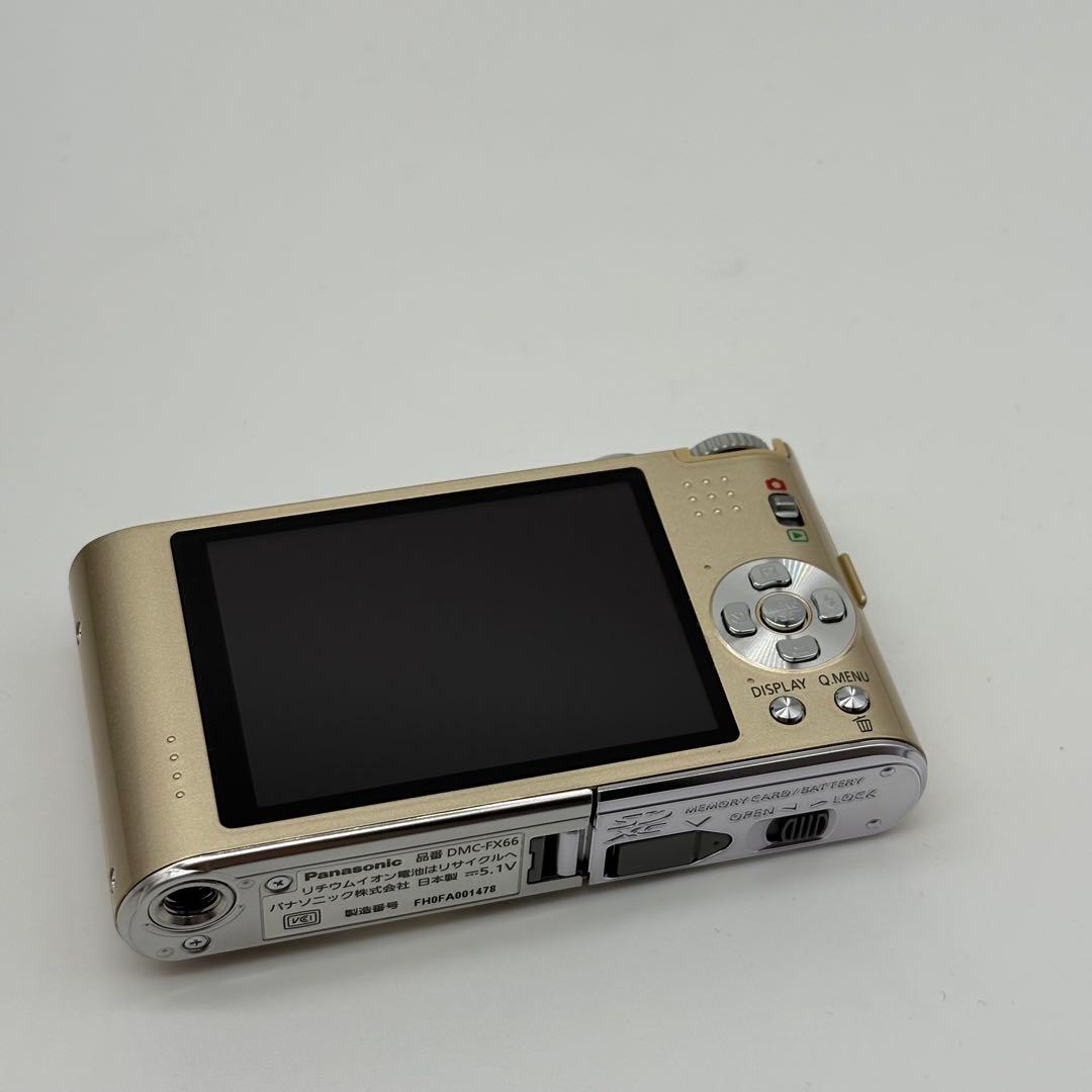 【美品】Panasonic LUMIX DMC-FX66（ゴールド）