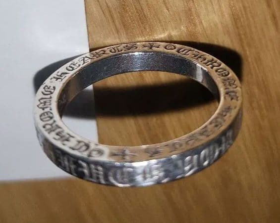 美品 販売証明書付 クロムハーツ スペーサーリング 3mm 22号