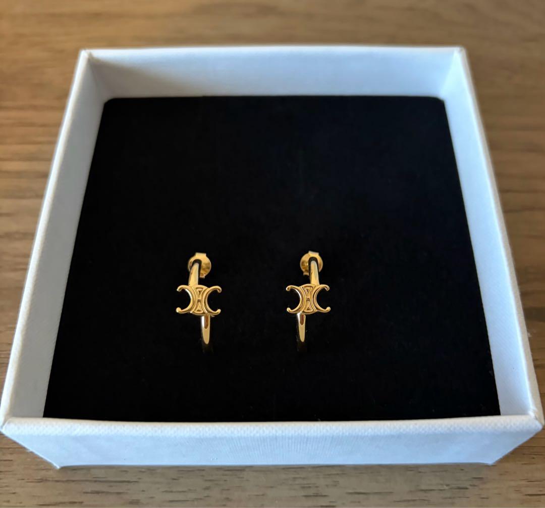 トリオンフ アシンメトリックフープ / ゴールドフィニッシュブラス 正規品