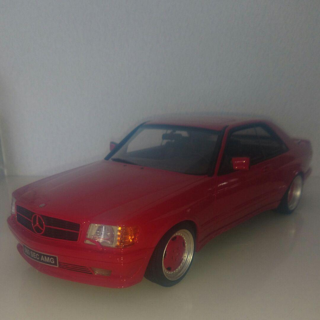 OTTO Benz 560 SEC AMG W126 RED ベンツ ①