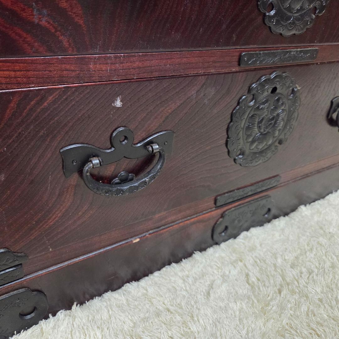 美品✨岩谷堂箪笥 整理箪笥 4段6杯 和箪笥 レトロ チェスト タンス 伝統民芸