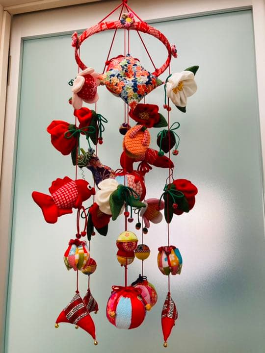 ひな祭り⭕️お値下げ◆ラスト1点◆吊るし雛　吊るし飾り　手作り　ひな祭り　タイプＡ