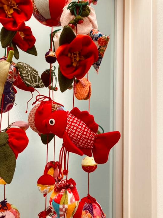 ひな祭り⭕️お値下げ◆ラスト1点◆吊るし雛　吊るし飾り　手作り　ひな祭り　タイプＡ