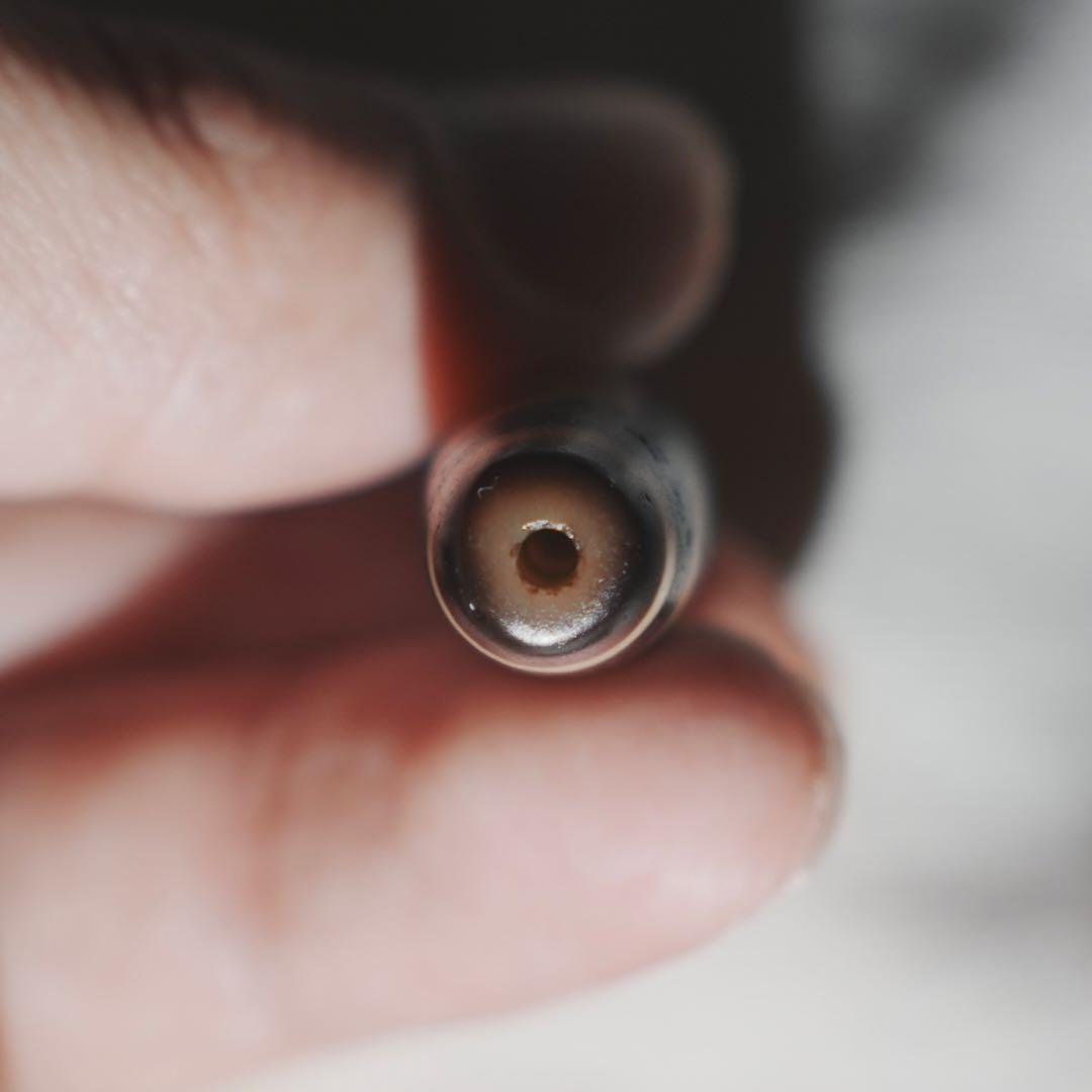 老天珠　三眼天珠 老天珠の馬蹄痕 老鉱瑪瑙 男女兼用