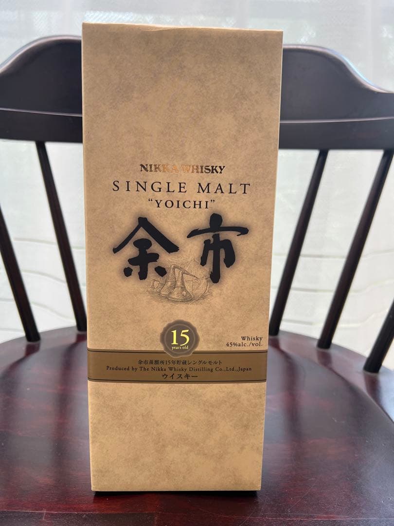 ニッカ　余市15年　箱付き NIKKA YOICHI 15年 700ml
