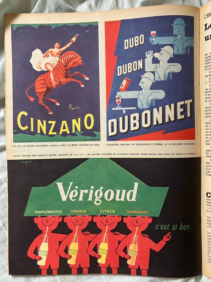 【超希少】サヴィニャック　Mobil ガソリン　オリジナル広告掲載雑誌LIFE