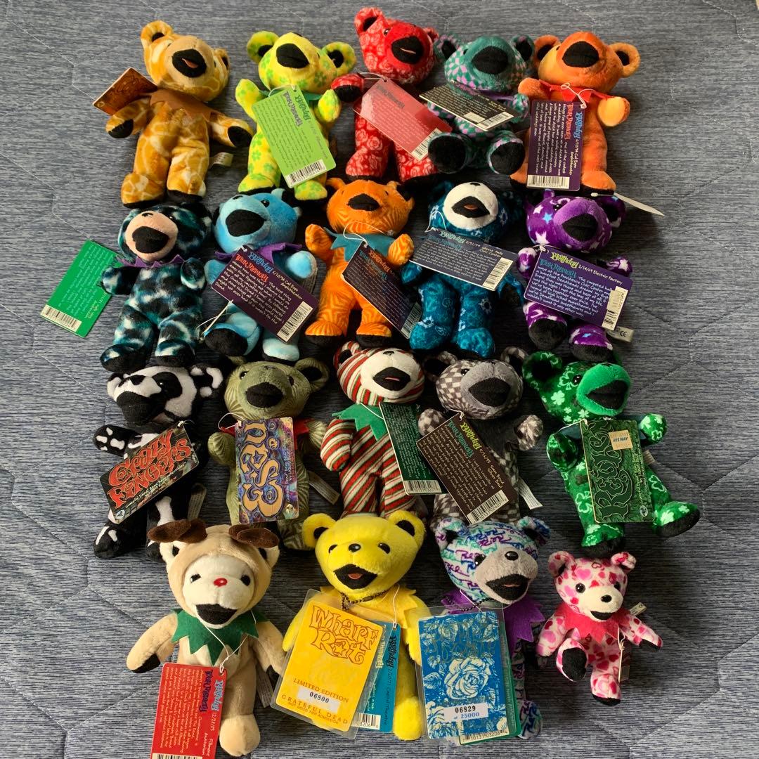 グレイトフルデッドベア　19体