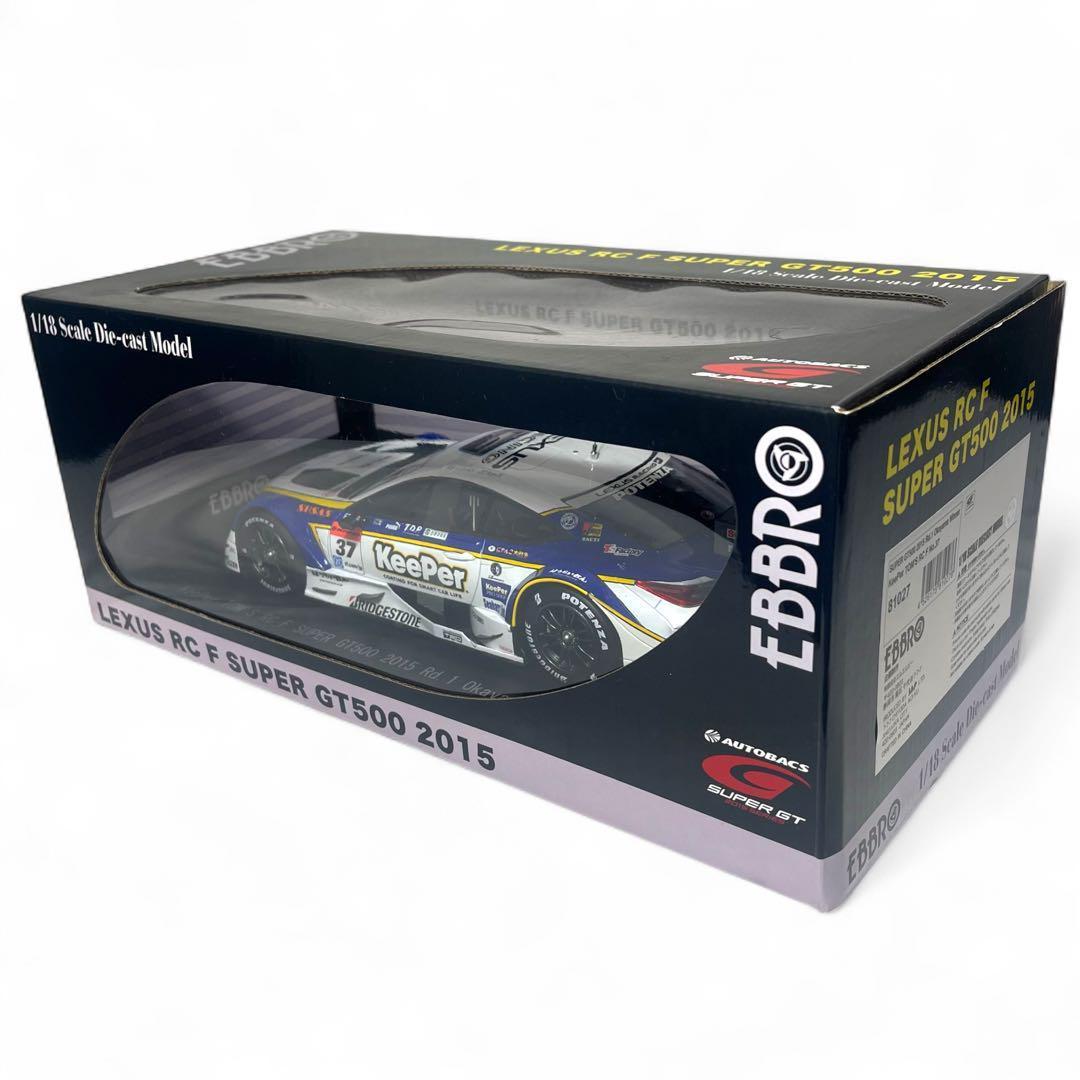 EBBRO 1/18 レクサス RC F スーパーGT500 2015 #37