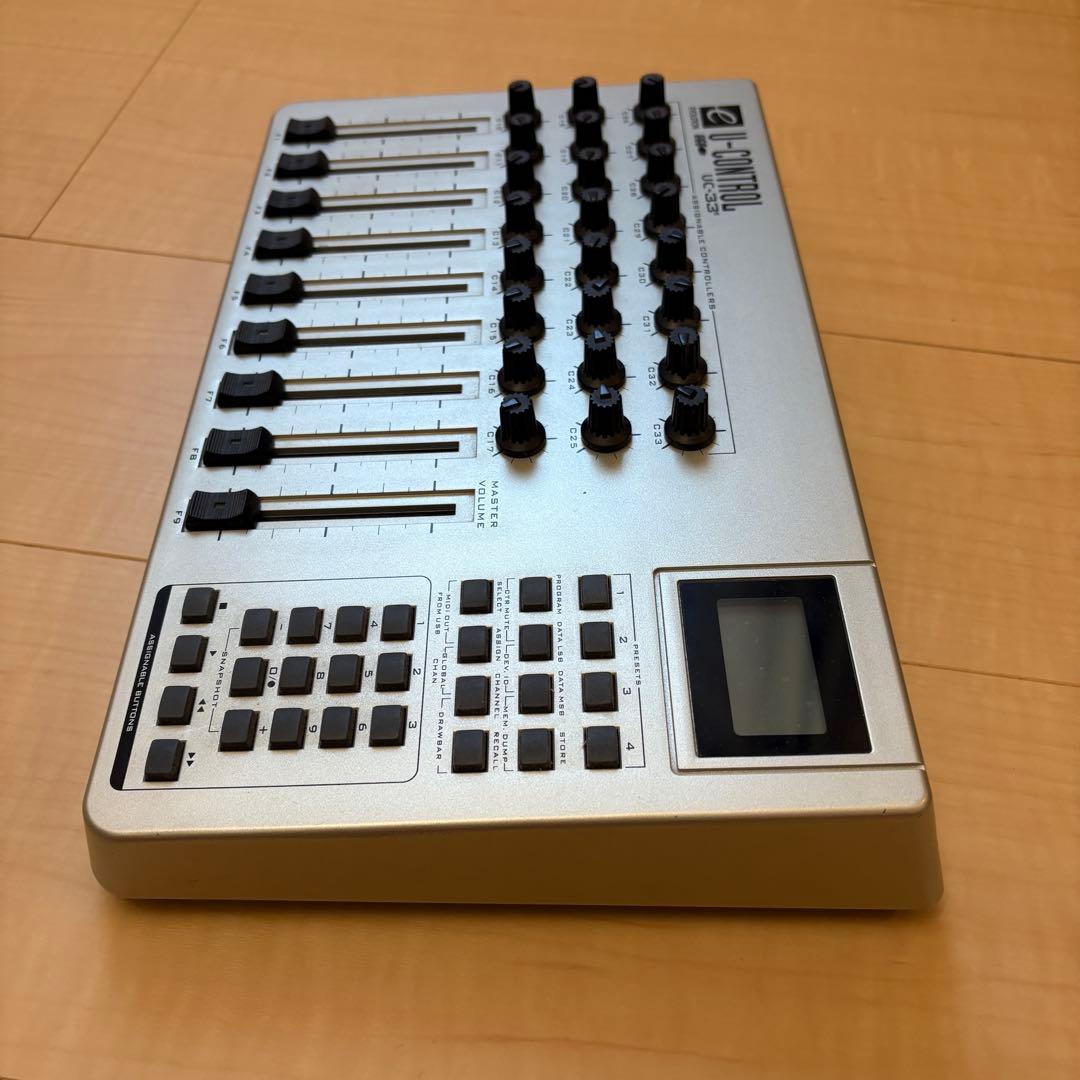 Evolution UC-33e MIDIコントローラー 動作品