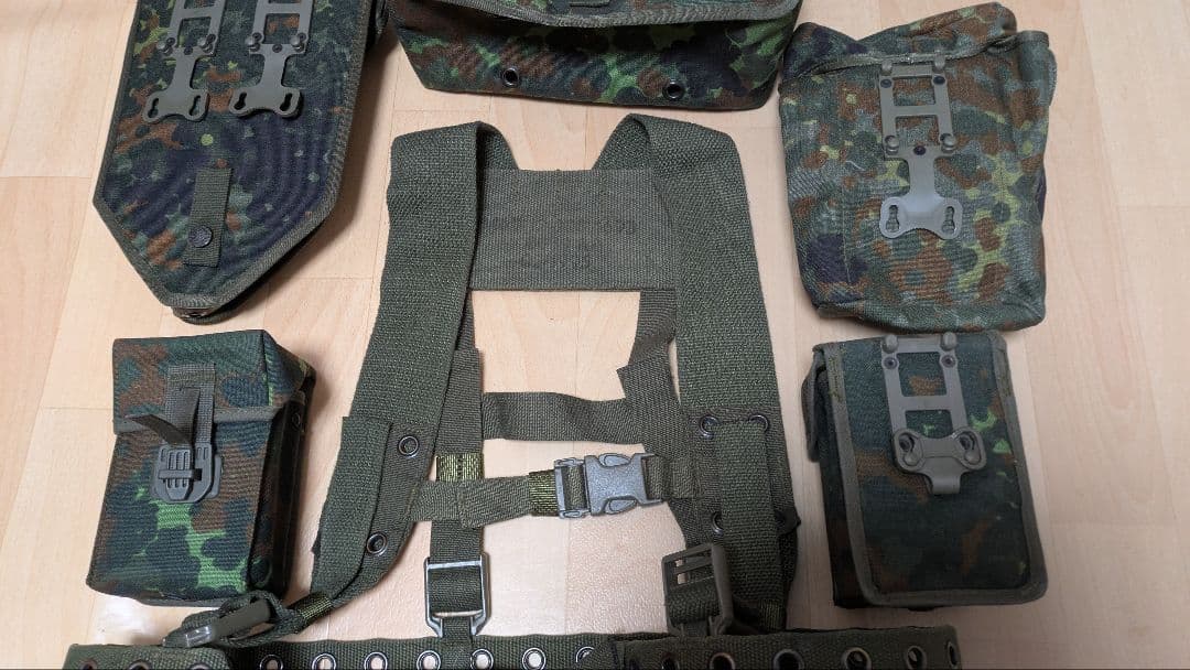 ドイツ連邦軍フレクターカモ兵用装備セット