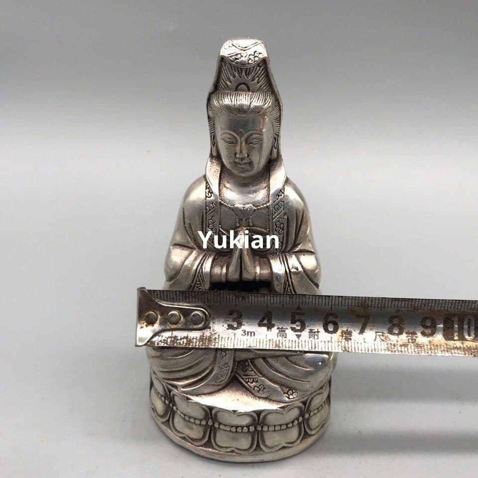 銅製 観音仏像 書道具 文房具 香道具 装飾品 工芸品 美術品