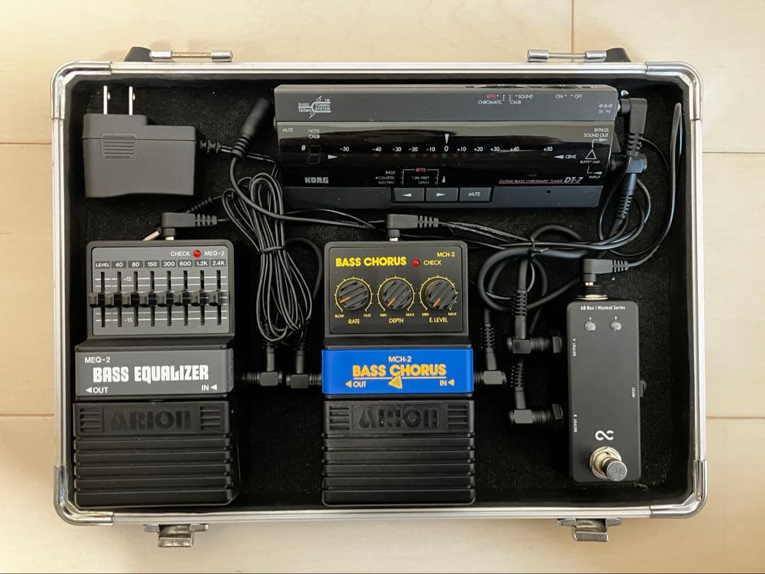 ベース　エフェクター　セット チューナー　コーラス　イコライザー
