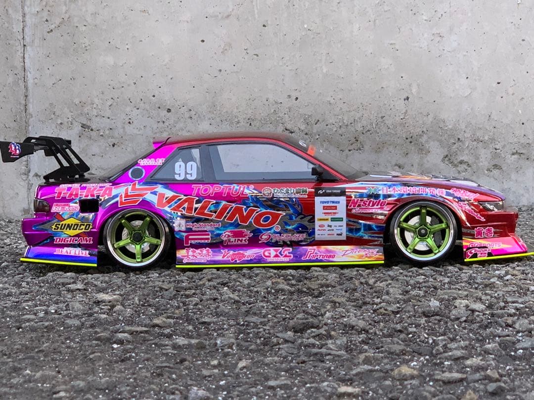 アディクション S13 シルビア 2024中村直樹選手　キャンディラメ塗装未使用