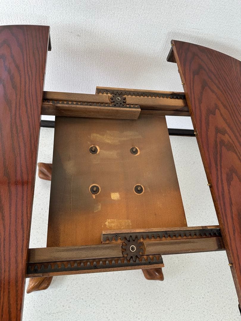 シンリー 伸縮式 ダイニングテーブル エクステンションテーブル　※i1※