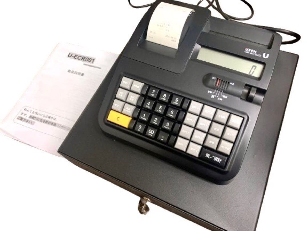 【極美品】新品未使用 USEN Uレジ インボイスレジスター U-ECR001