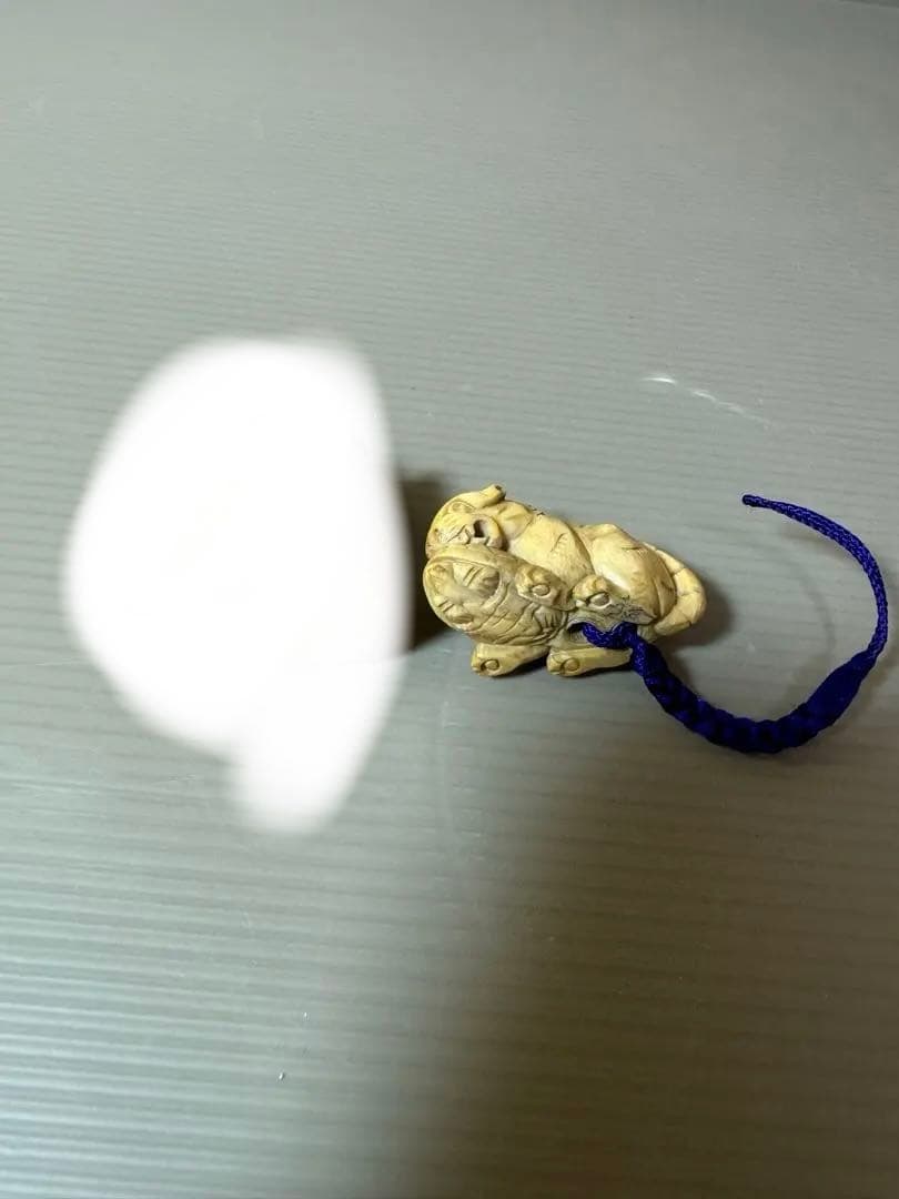 2737 時代提げ物 根付 合計10点　天然素材　時代物