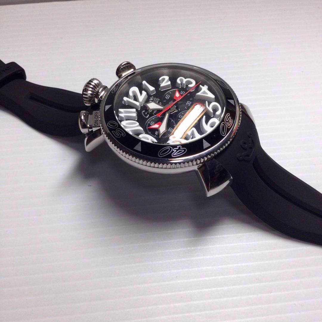 ポコ　ガガミラノ ◆クロノグラフ 稼働品 6050.6