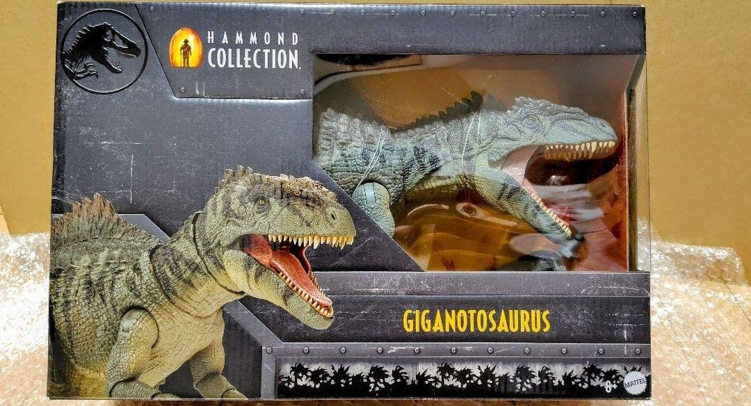 未開封● ギガノトサウルス ハモンドコレクション ジュラシックワールド　マテル
