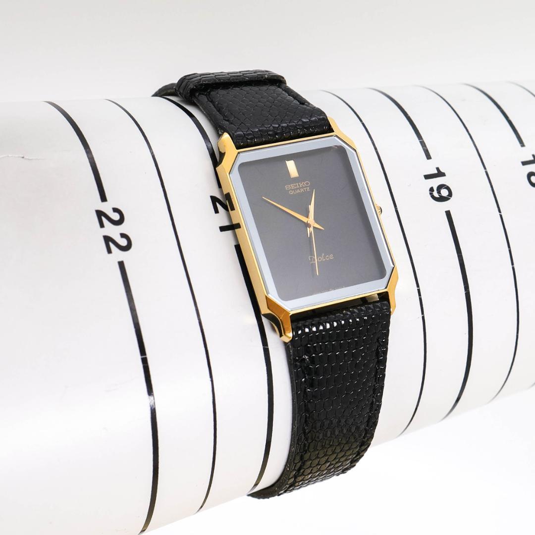 稼働 SEIKO Dolce 腕時計 クラシカル レザー SGP30 2802
