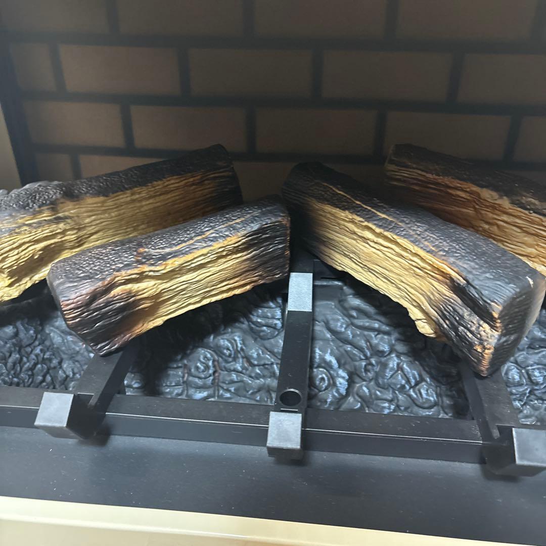 美品　QVCジャパン 暖炉型パワーヒート DFI-5010-04 ファンヒーター