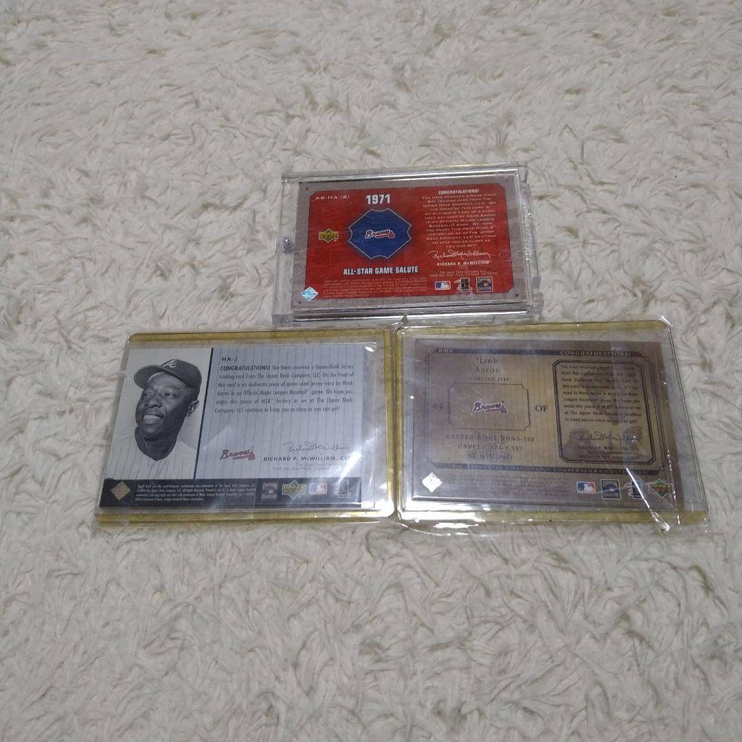 MLB ハンク・アーロン　カード（ジャージ・バット）