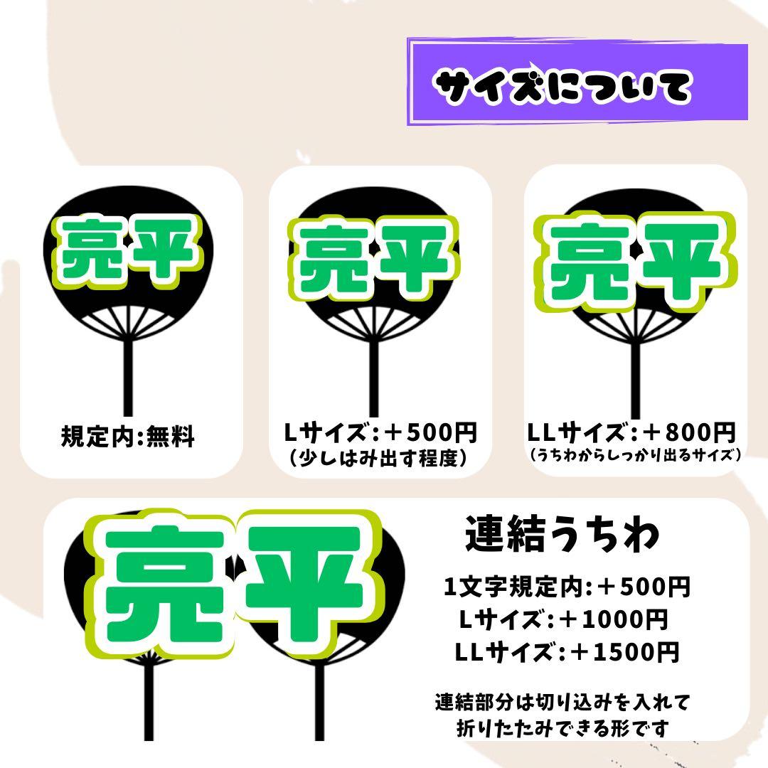 うちわ文字オーダー ハングル 連結うちわ 文字パネル 推し活 コンサート