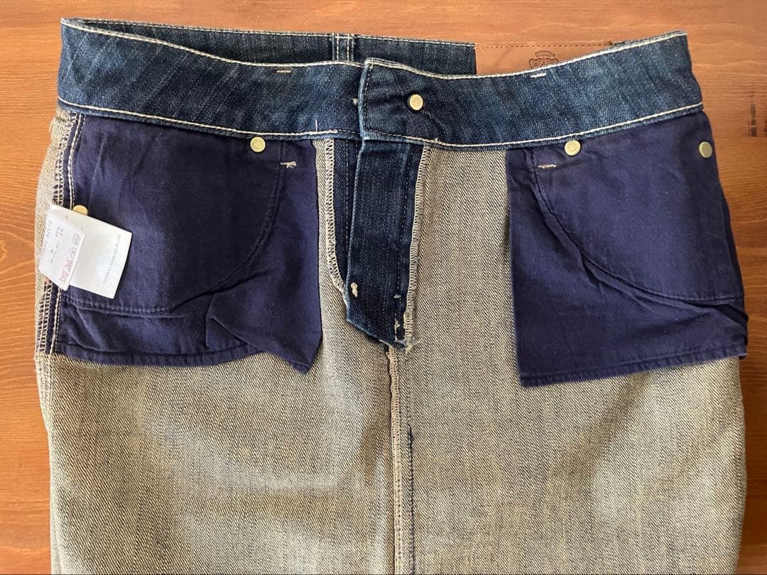 GUCCI 膝丈デニムスカート 38 イタリア製