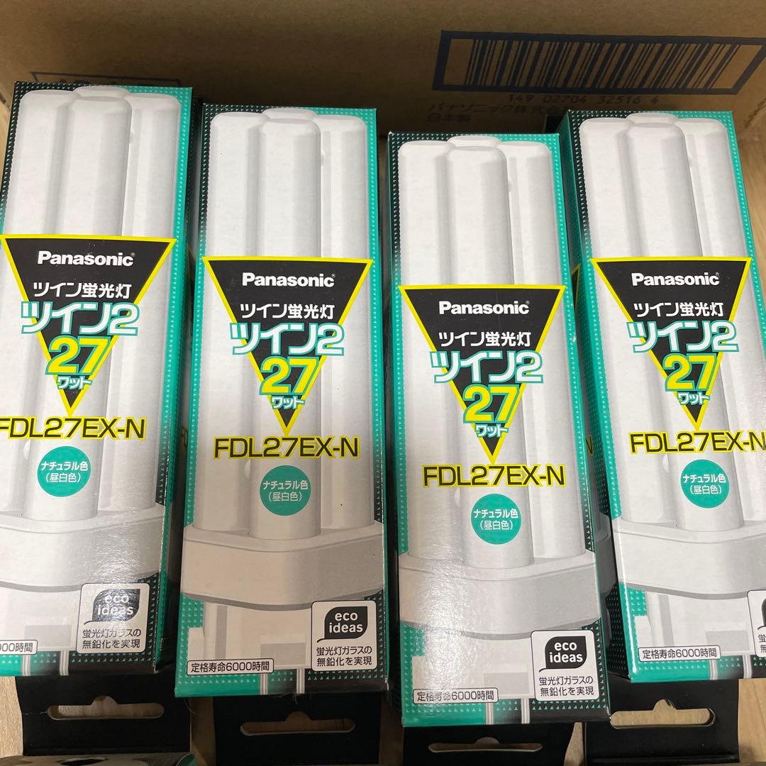 Panasonic FDL27EX-N ツイン蛍光灯 27W 8個まとめ売り