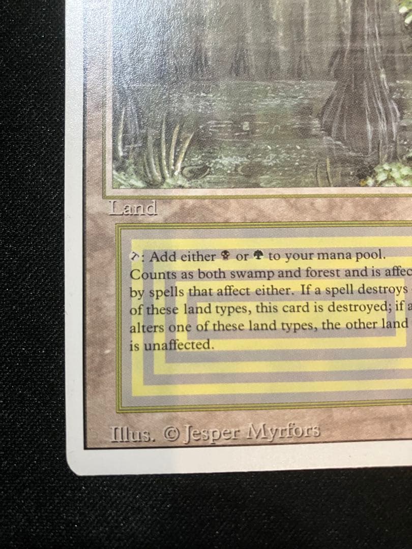 MTG Bayou デュアルランド