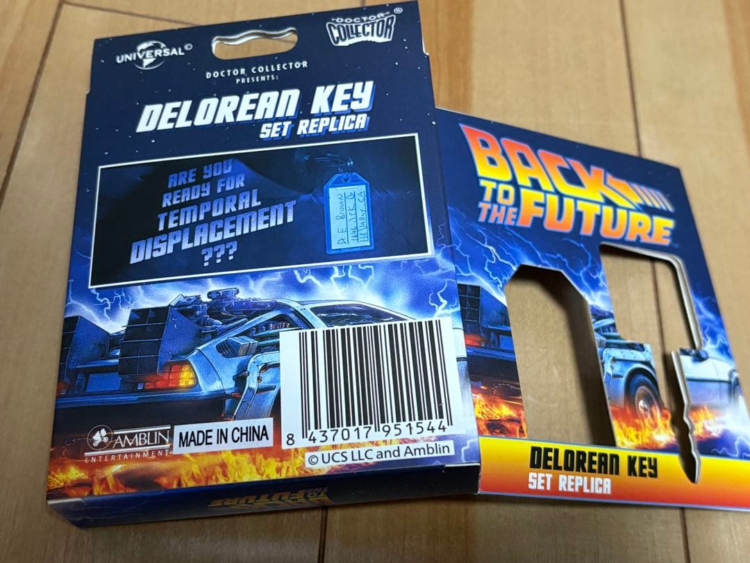 d*3様 aiwa PCR-F7 バック・トゥ・ザ・フューチャー+デロリアンキー