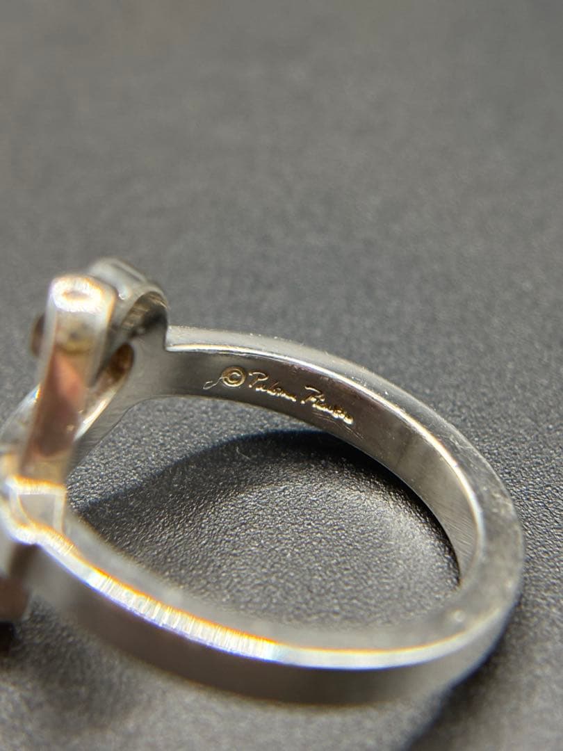 Tiffany ラビングハート 1Pダイヤ リング 指輪