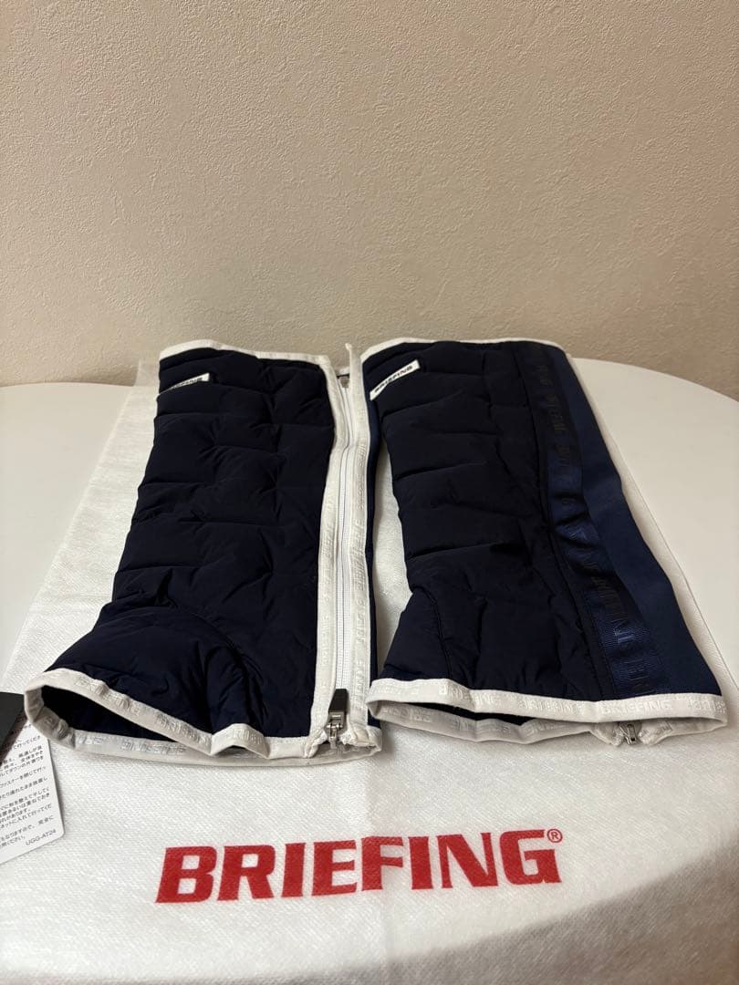 BRIEFING ダウン入り レッグウォーマー