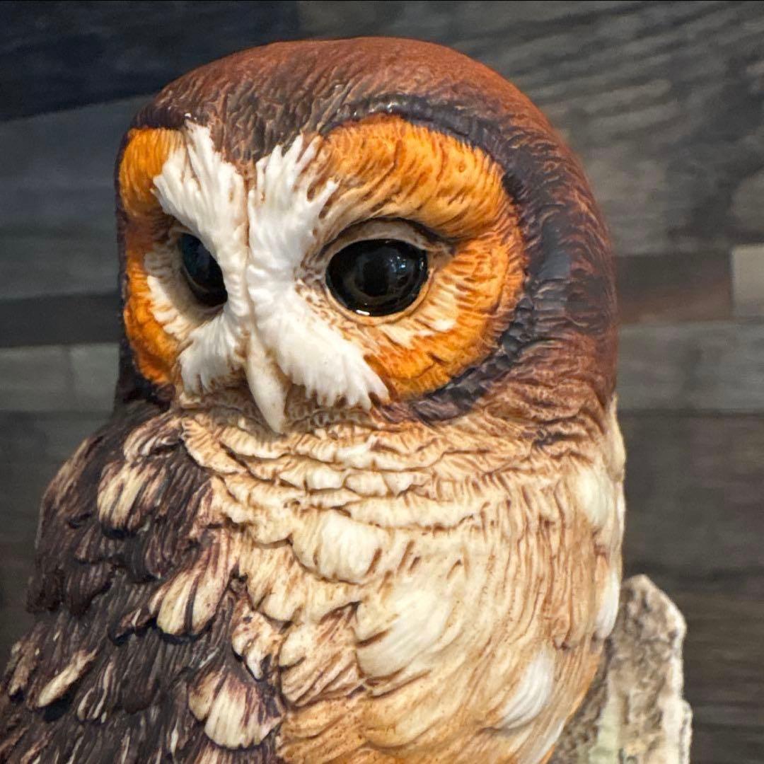 希少　美品　FLORENCE社　ジュゼッペアルマーニ　モリフクロウ　ITALY製