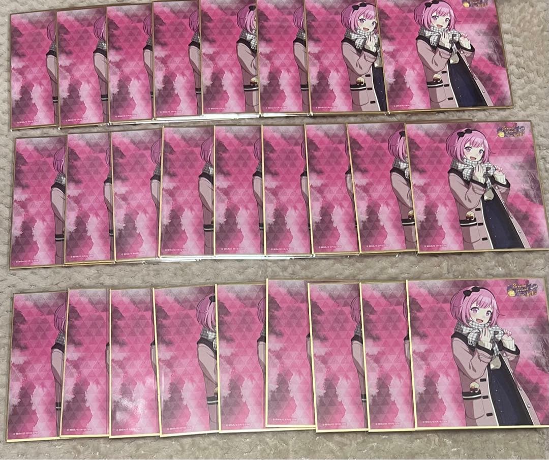 鳳えむ 色紙 プロセカ 53c クリスマス まとめ売り