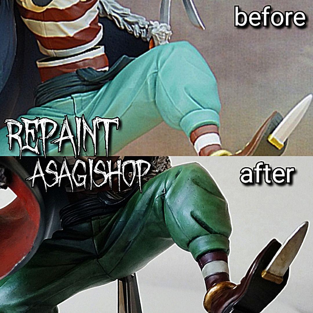 造形王頂上決戦 バギー フィギュア リペイント ブランド : バンダイ