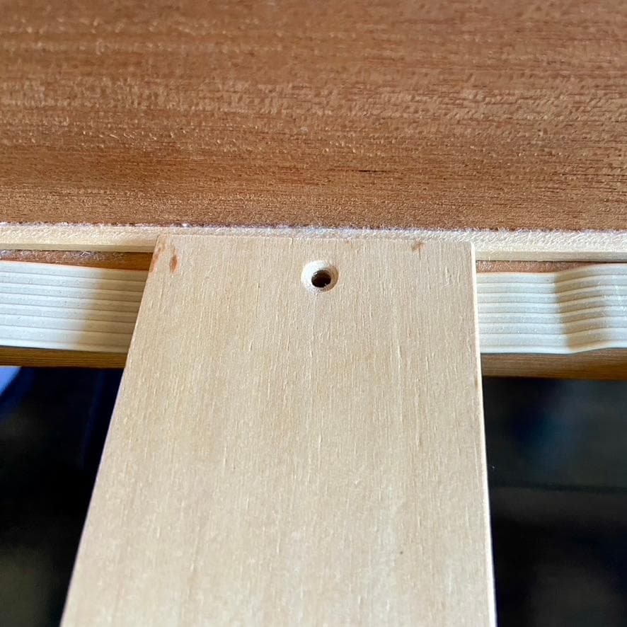 【gon】北欧家具torringチーク材シングルベッドフレームすのこ付き