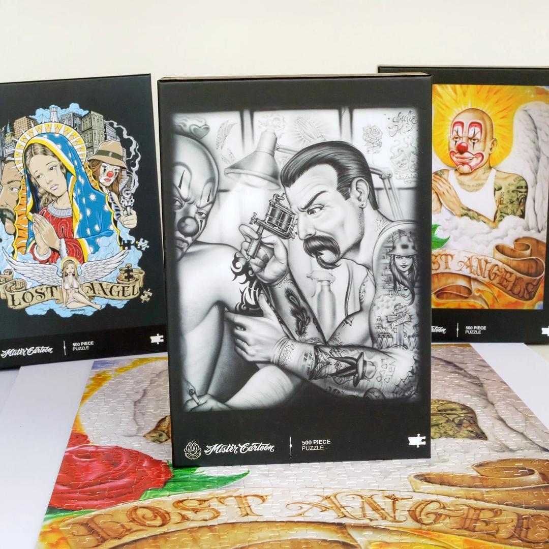 ミスターカートゥーン パズル バンドル エアーフレッシュナー セット 芳香剤