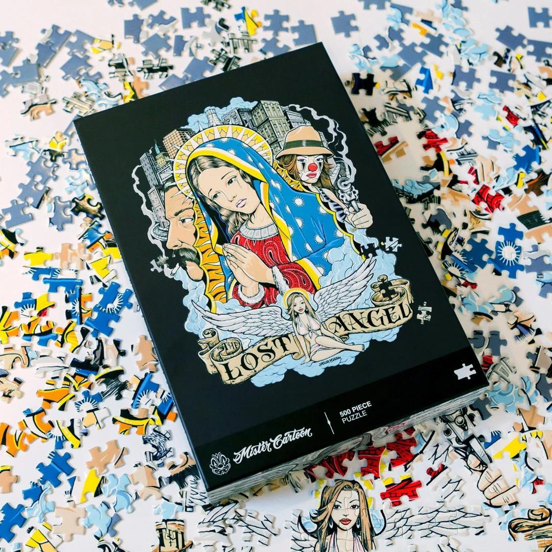 ミスターカートゥーン パズル バンドル エアーフレッシュナー セット 芳香剤