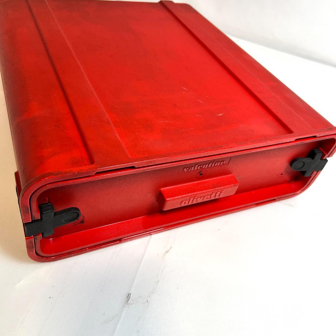 タイプライター オリベッティ バレンタイン、ヴィンテージ、動作良好、スペイン製