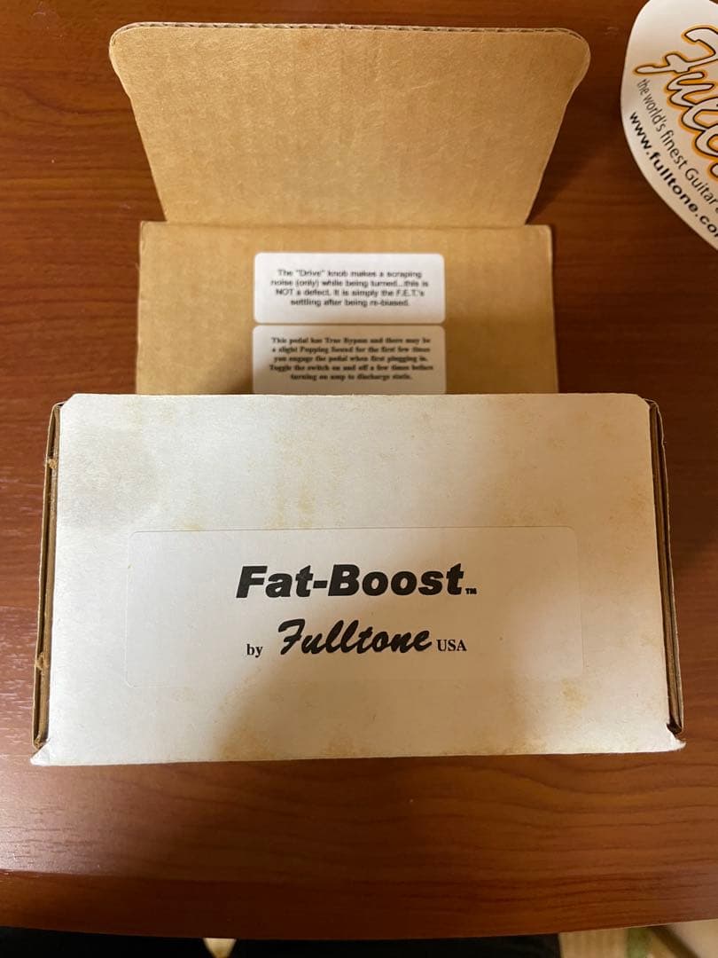 fulltone（フルトーン）fat boost(ファットブースト1)ブースター