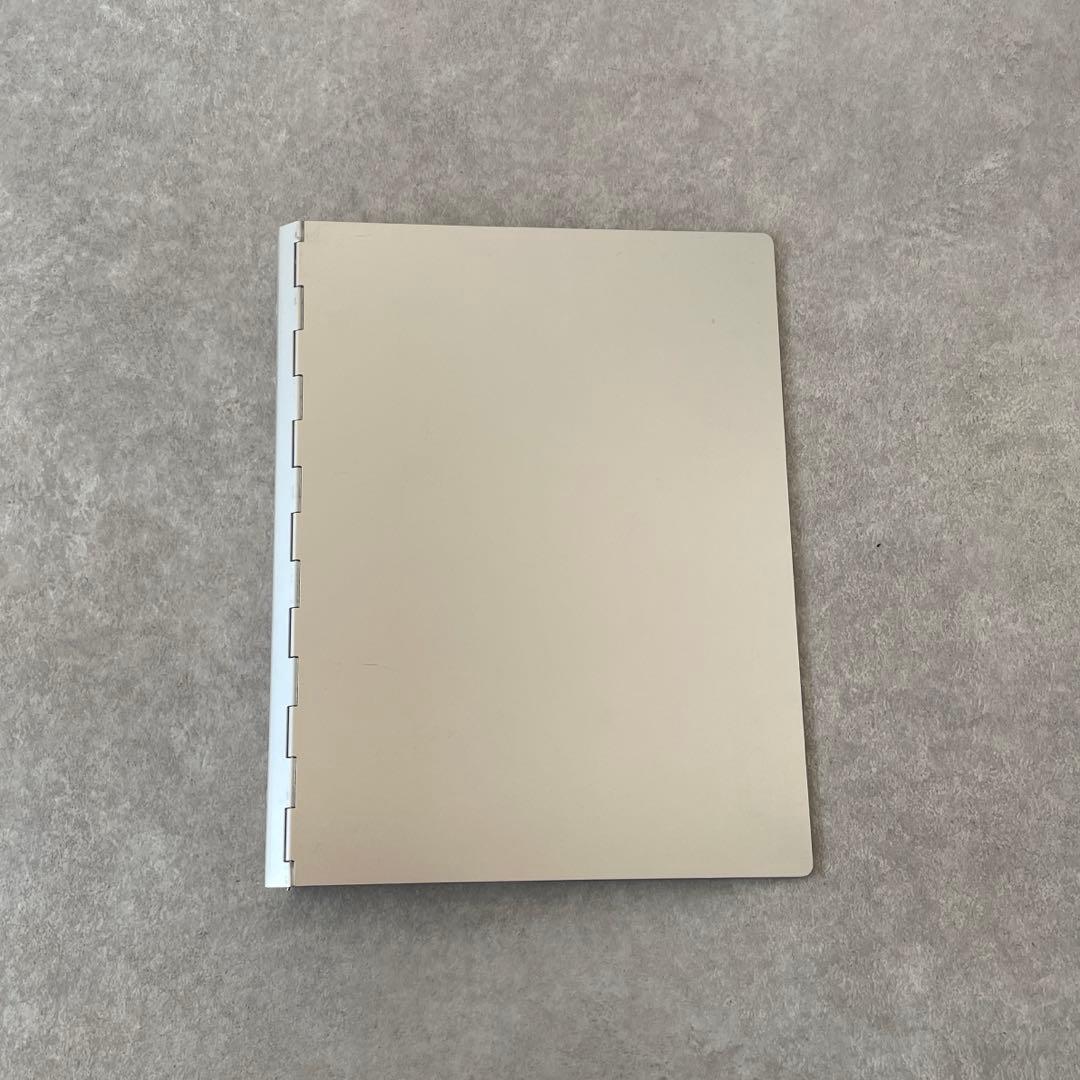 無印良品【激レア】B5サイズ26穴 アルミバインダー