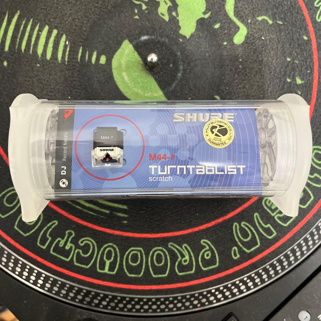 SHURE M44-7 新品カートリッジ