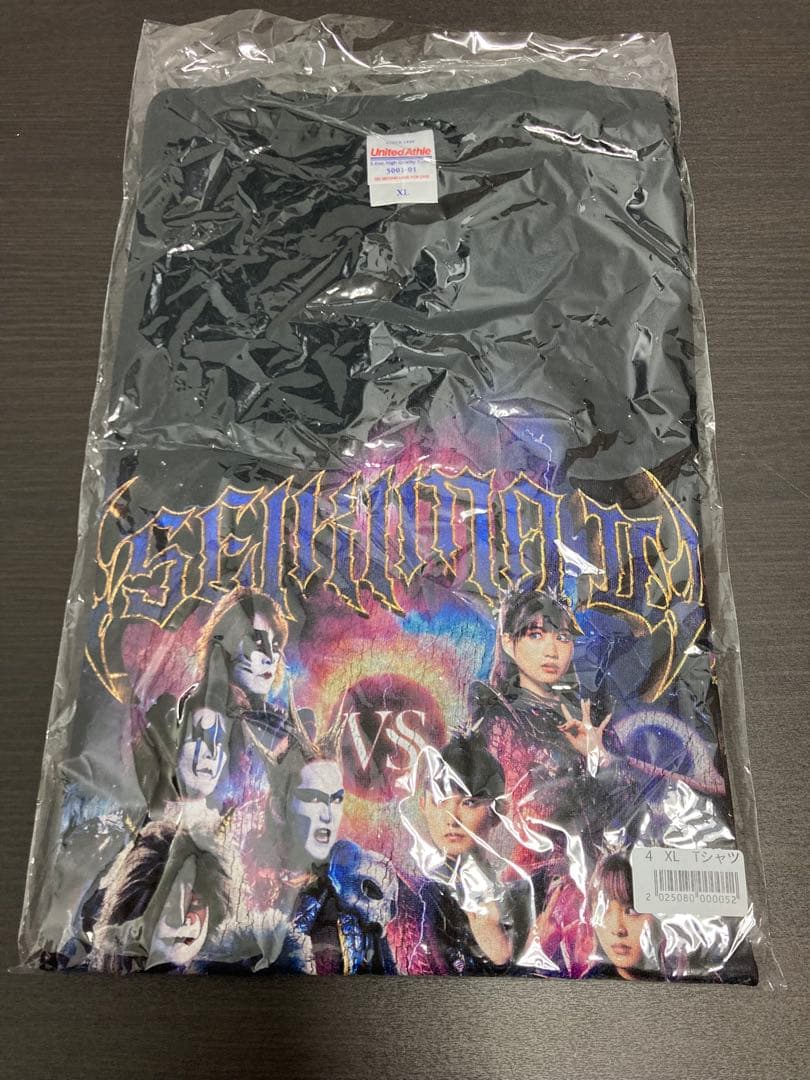 悪魔が来たりてベビメタる　Tシャツ(XL) ミニカーセット